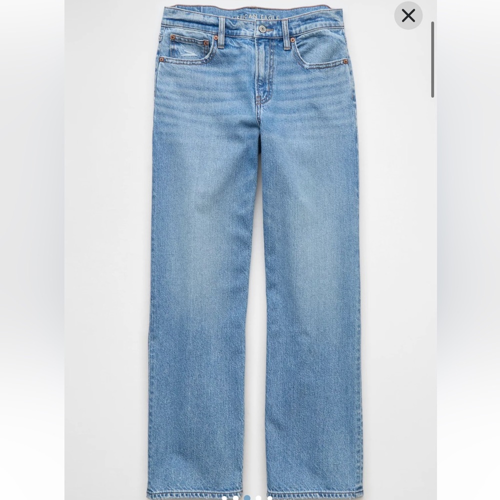 American Eagle Outfitters Light Blue Boyfriend Jeans